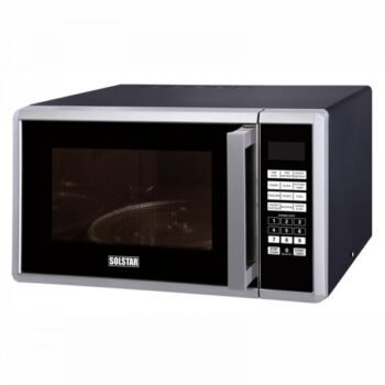Solstar 23L Digital Microwave Oven with Grill Function – Stainless Steel