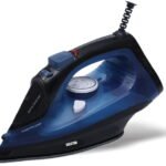 Solstar IS 1078A-PPV SS Steam Iron – 1600W, Adjustable Temperature, Non-Stick Sole Plate, Purple